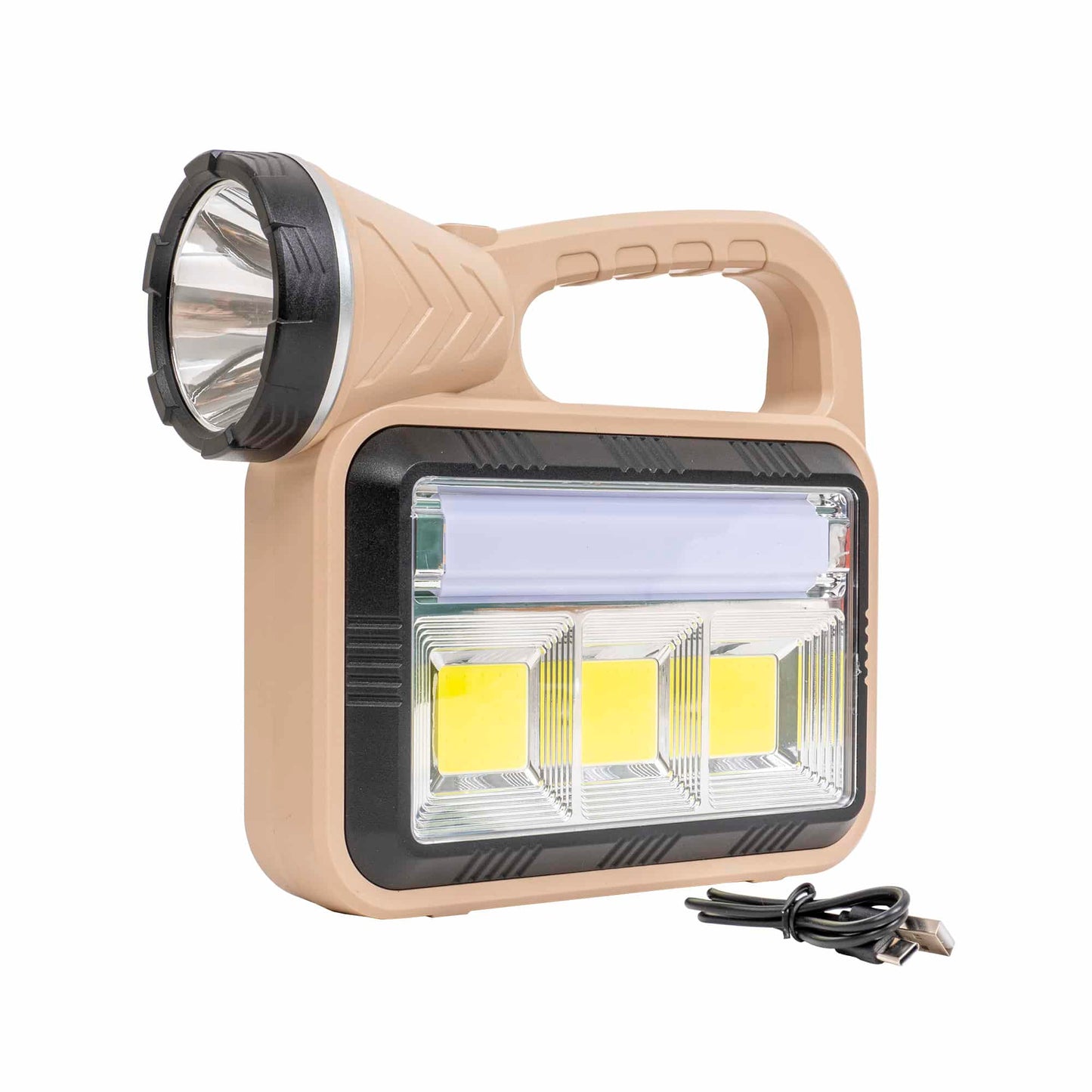 Lanterna de mana cu incarcare solara si USB, 8 moduri de intensitate a luminii Z-TOOLS / ZTS 8981