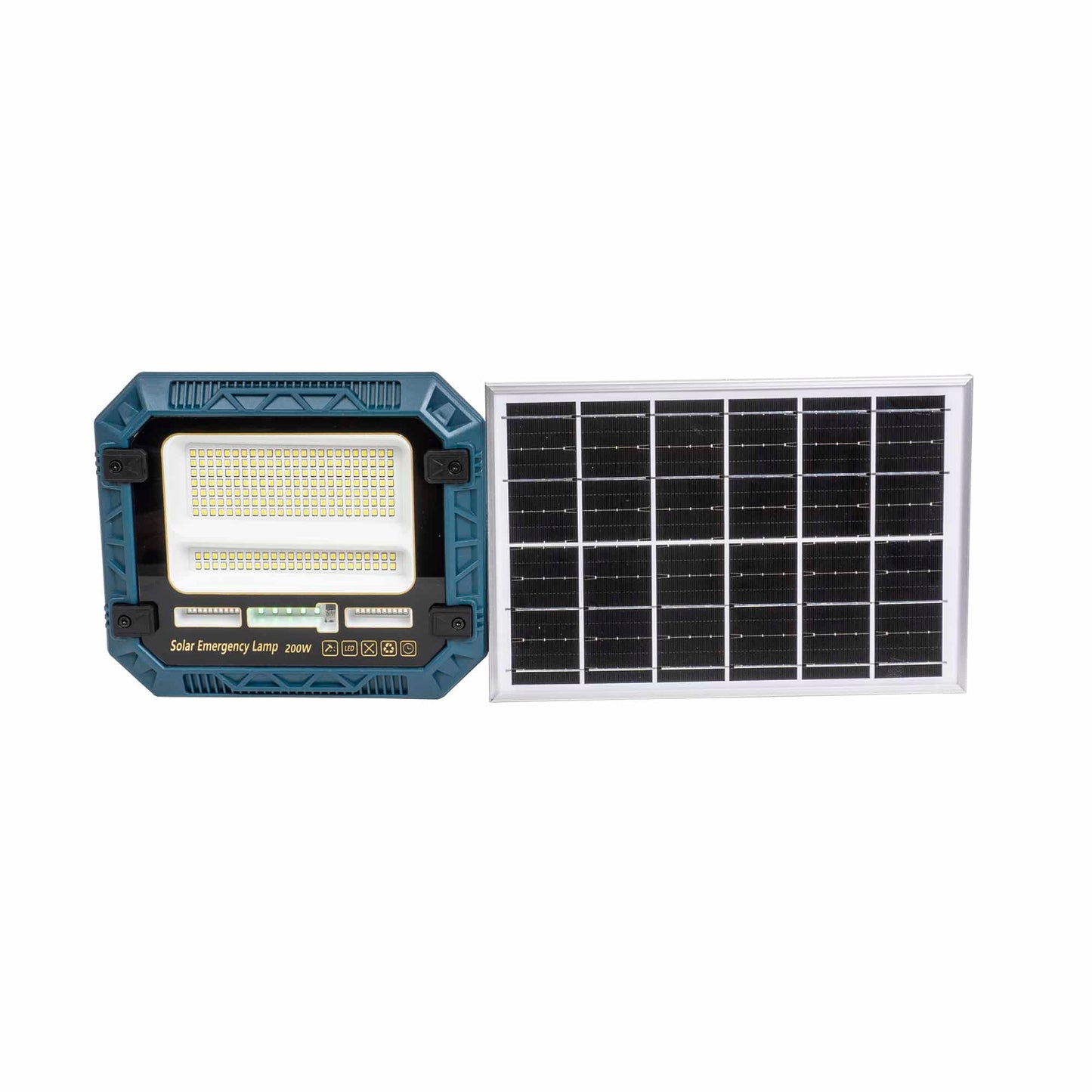 Proiector led cu incarcare solara, 200W, panou separat, cu telecomanda IP66 Z-TOOLS / ZTS 8985