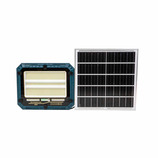 Proiector led cu incarcare solara, 600W, panou separat, cu telecomanda IP66 Z-TOOLS / ZTS 8987