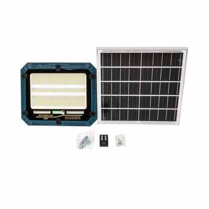 Proiector led cu incarcare solara, 600W, panou separat, cu telecomanda IP66 Z-TOOLS / ZTS 8987