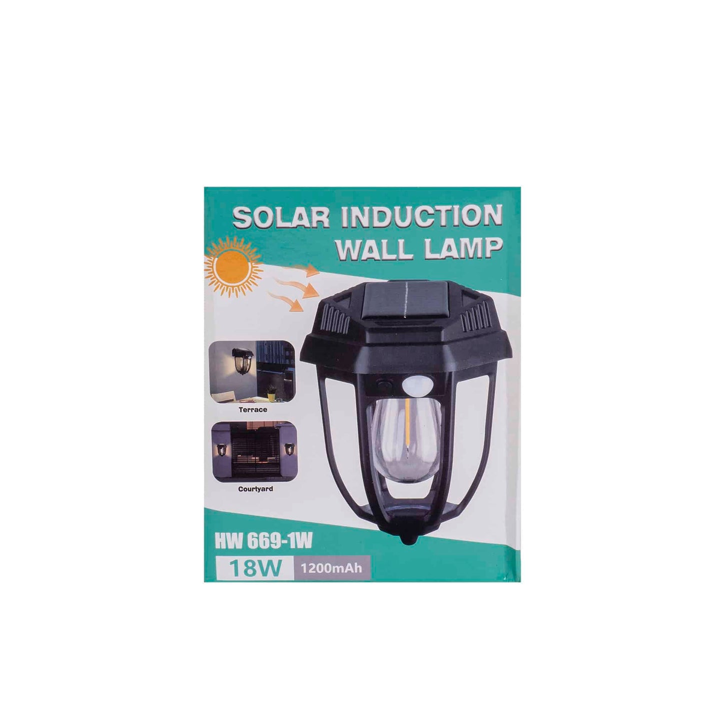 Lampa solara de perete, putere 18W, 3 moduri de lumina, senzor de miscare Z-TOOLS / ZTS 8991