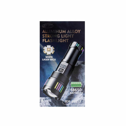 Lanterna de mana LED, 5 moduri de intensitate a luminii, USB, Z-TOOLS / ZTS 8999