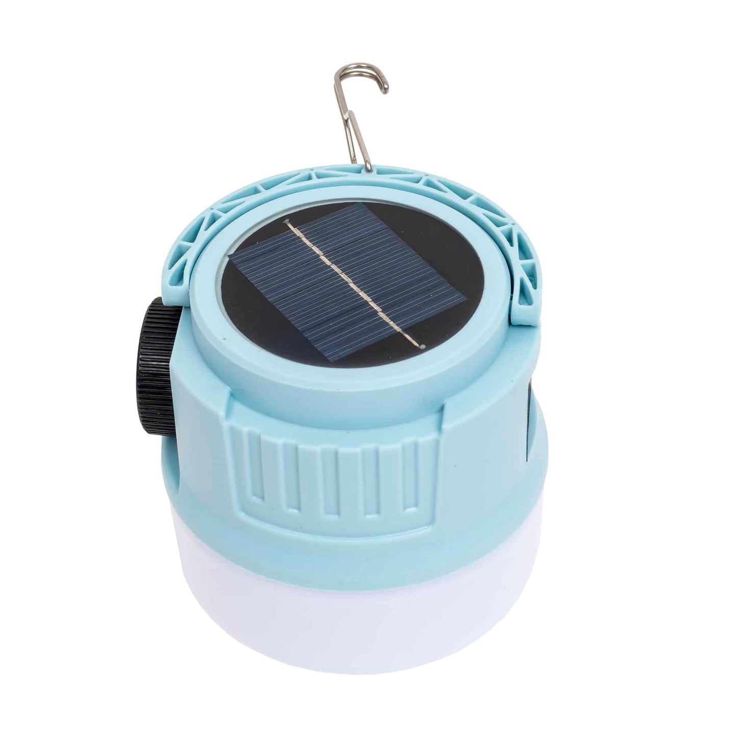 Lanterna LED camping, portabila, incarcare solara si USB, bleu Z-TOOLS / ZTS 9000