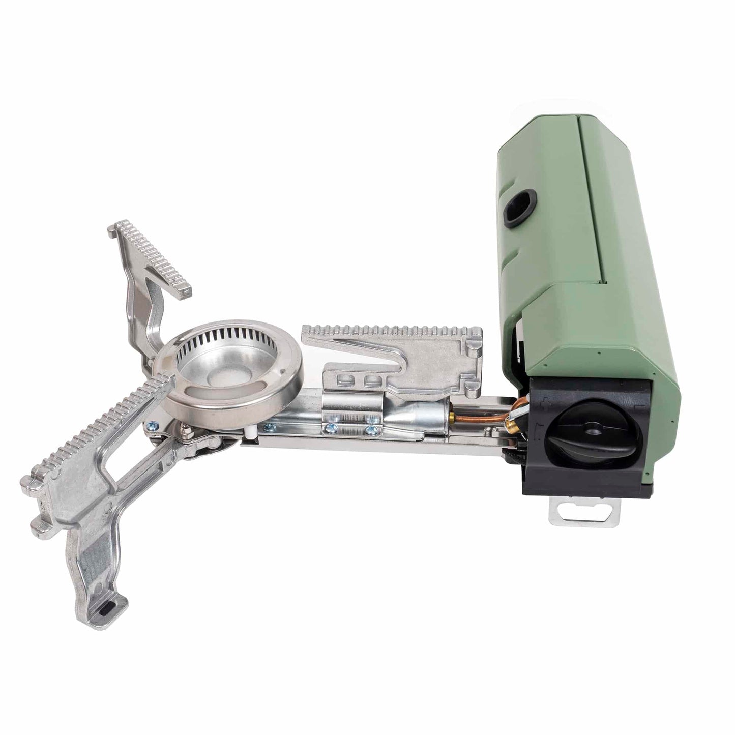 Aragaz camping pliabil, compatibil butelie spray, geanta de depozitare, verde Z-TOOLS / ZTS9081