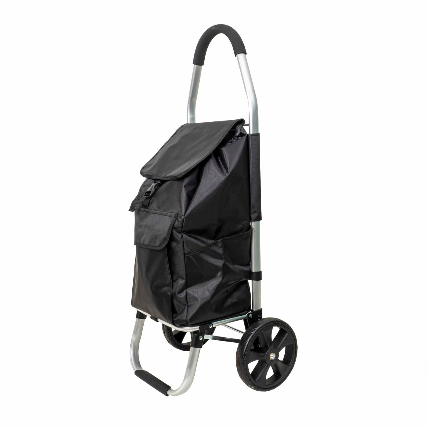 Carucior pentru cumparaturi, cadru metalic, maxim 25kg, negru Z-TOOLS / ZTS 9093