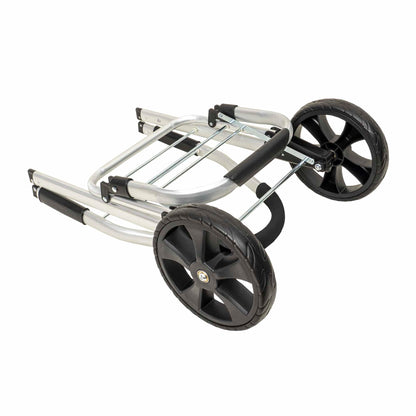 Carucior pentru cumparaturi, cadru metalic, maxim 25kg, negru Z-TOOLS / ZTS 9093