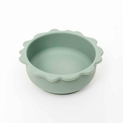 Set 6 piese pentru hranire bebelus, din silicon, model dinozaur, verde Z-TOOLS / ZTS 9094