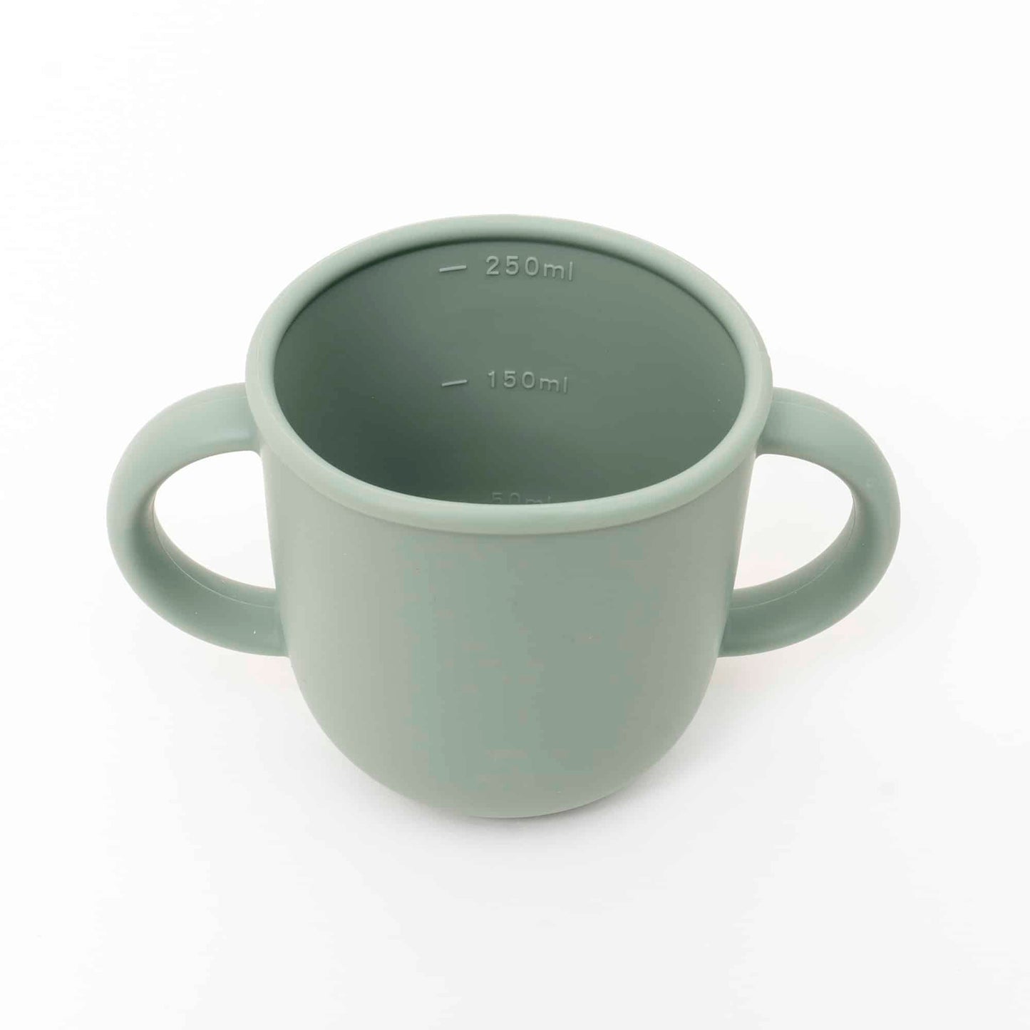 Set 6 piese pentru hranire bebelus, din silicon, model dinozaur, verde Z-TOOLS / ZTS 9094