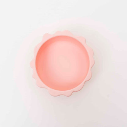 Set 6 piese pentru hranire bebelus, din silicon, model dinozaur, roz Z-TOOLS / ZTS 9095