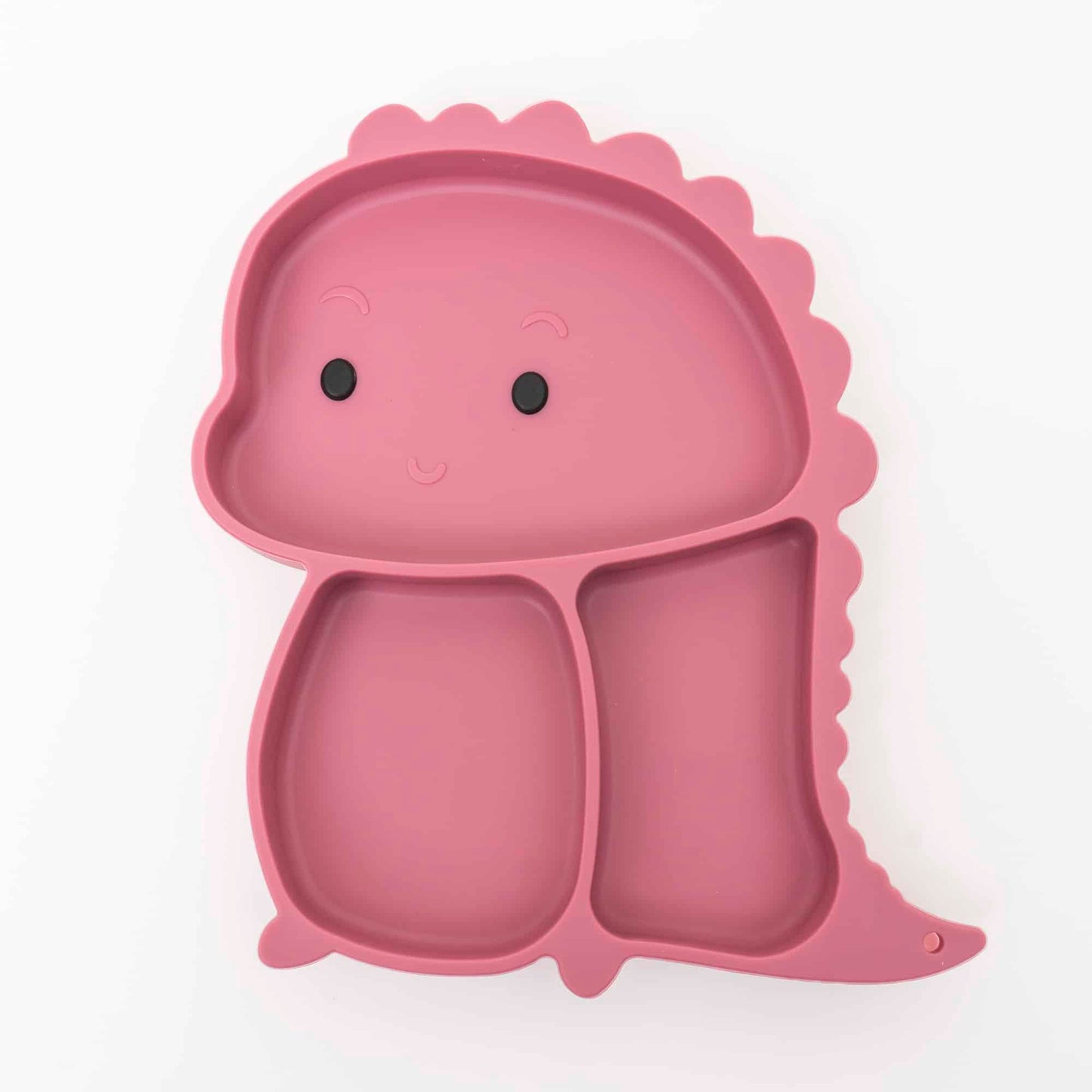 Set 6 piese pentru hranire bebelus, din silicon, model dinozaur, mov Z-TOOLS / ZTS 9096