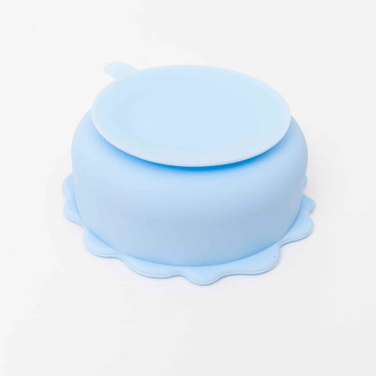 Set 6 piese pentru hranire bebelus, din silicon, model dinozaur, bleu Z-TOOLS / ZTS 9097