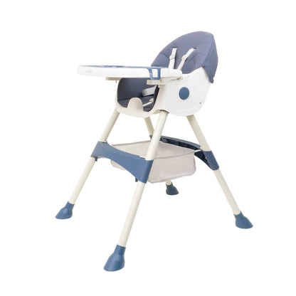 Scaun de masa pentru copii, 5-72luni, greutate maxima 50kg, pliabil, cu balansoar, albastru Z-TOOLS / ZTS 9137