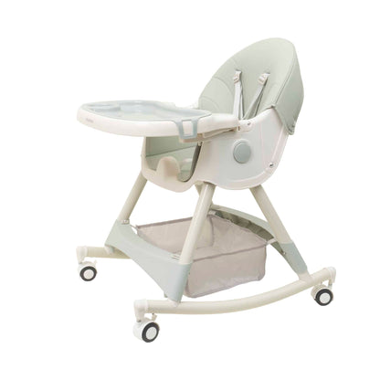 Scaun de masa pentru copii, 5-72luni, greutate maxima 50kg, pliabil, cu balansoar, vernil Z-TOOLS / ZTS 9138