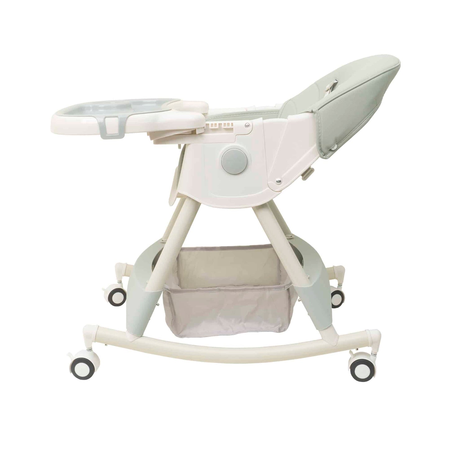 Scaun de masa pentru copii, 5-72luni, greutate maxima 50kg, pliabil, cu balansoar, vernil Z-TOOLS / ZTS 9138