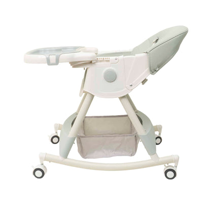 Scaun de masa pentru copii, 5-72luni, greutate maxima 50kg, pliabil, cu balansoar, vernil Z-TOOLS / ZTS 9138