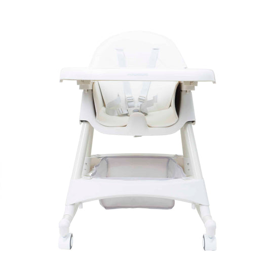 Scaun de masa pentru copii, 5-72luni, greutate maxima 50kg, pliabil, cu balansoar, alb Z-TOOLS / ZTS 9139