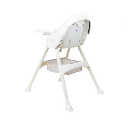 Scaun de masa pentru copii, 5-72luni, greutate maxima 50kg, pliabil, cu balansoar, alb Z-TOOLS / ZTS 9139