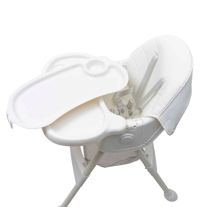 Scaun de masa pentru copii, 5-72luni, greutate maxima 50kg, pliabil, cu balansoar, alb Z-TOOLS / ZTS 9139