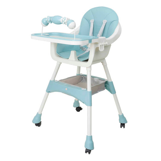 Scaun de masa pentru copii, 5-72luni, greutate maxima 50kg, albastru deschis Z-TOOLS / ZTS 9141