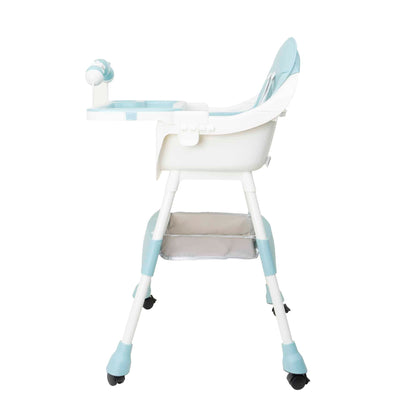 Scaun de masa pentru copii, 5-72luni, greutate maxima 50kg, albastru deschis Z-TOOLS / ZTS 9141