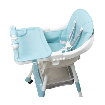 Scaun de masa pentru copii, 5-72luni, greutate maxima 50kg, albastru deschis Z-TOOLS / ZTS 9141