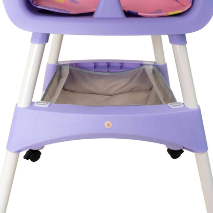 Scaun de masa pentru copii, 5-72luni, greutate maxima 50kg, mov Z-TOOLS / ZTS 9143