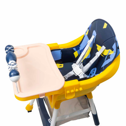 Scaun de masa pentru copii, 5-72luni, greutate maxima 50kg, galben Z-TOOLS / ZTS 9144