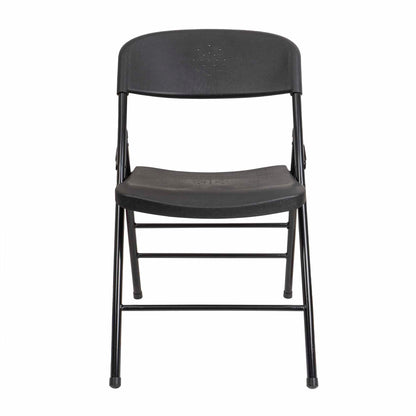 Scaun pliant din plastic pentru terasa, negru Z-TOOLS / ZTS9165