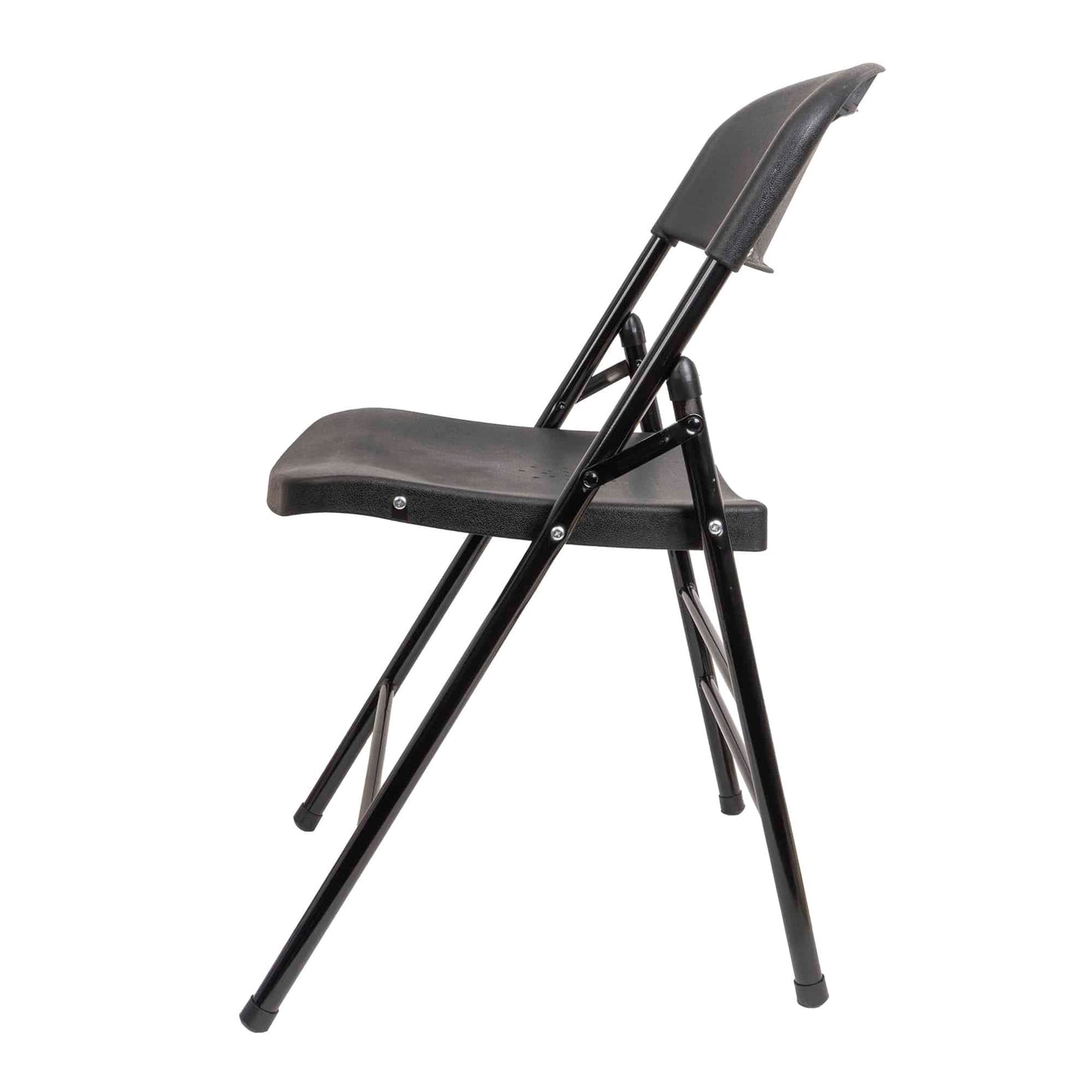 Scaun pliant din plastic pentru terasa, negru Z-TOOLS / ZTS9165