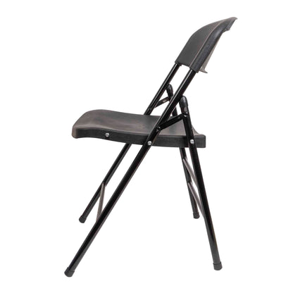 Scaun pliant din plastic pentru terasa, negru Z-TOOLS / ZTS9165