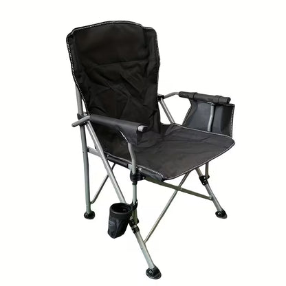 Scaun pliabil pentru camping, portabil, negru Z-TOOLS / ZTS2077
