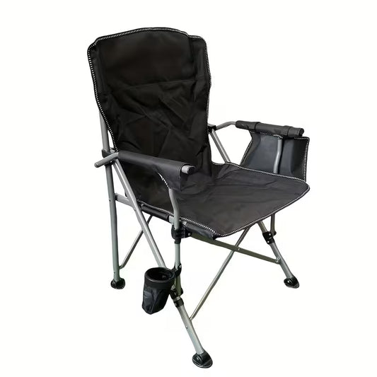 Scaun pliabil pentru camping, portabil, negru Z-TOOLS / ZTS2077