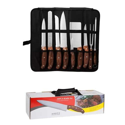 Set cutite profesionale 9piese, plus husa de protectie Z-TOOLS / ZTS2089