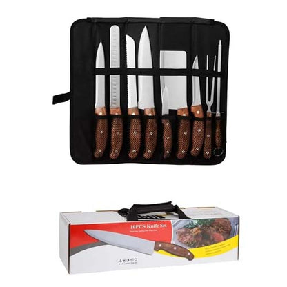 Set cutite profesionale 9piese, plus husa de protectie Z-TOOLS / ZTS2089