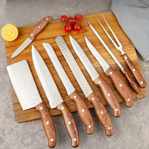 Set cutite profesionale 9piese, plus husa de protectie Z-TOOLS / ZTS2089