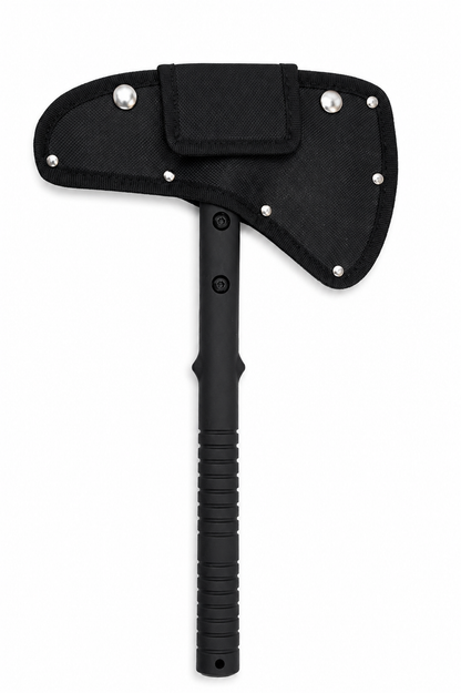 Topor ascutit cu tais dublu, lama din otel (19cm), maner antiaderent, lungime totala 38cm, Z-TOOLS / ZTS2149