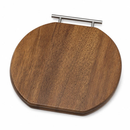 Tocator rotund, din lemn cu maner metalic, 33x3cm Z-TOOLS / ZTS2220