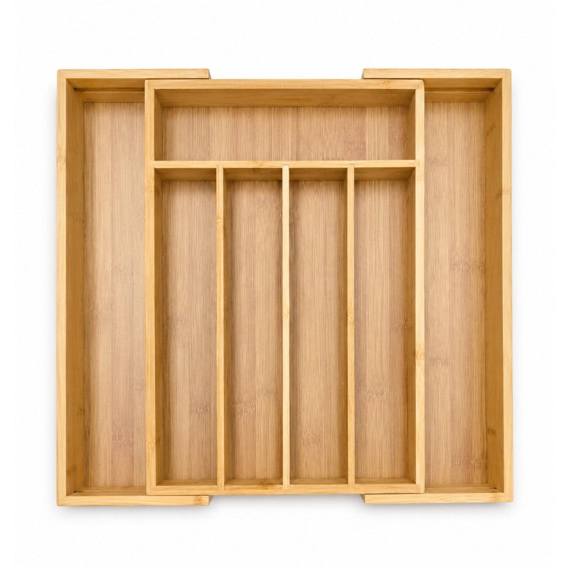 Organizator pentru tacamuri, din bambus, extensibil, 25.5x35.5cm, Z-TOOLS / ZTS2222