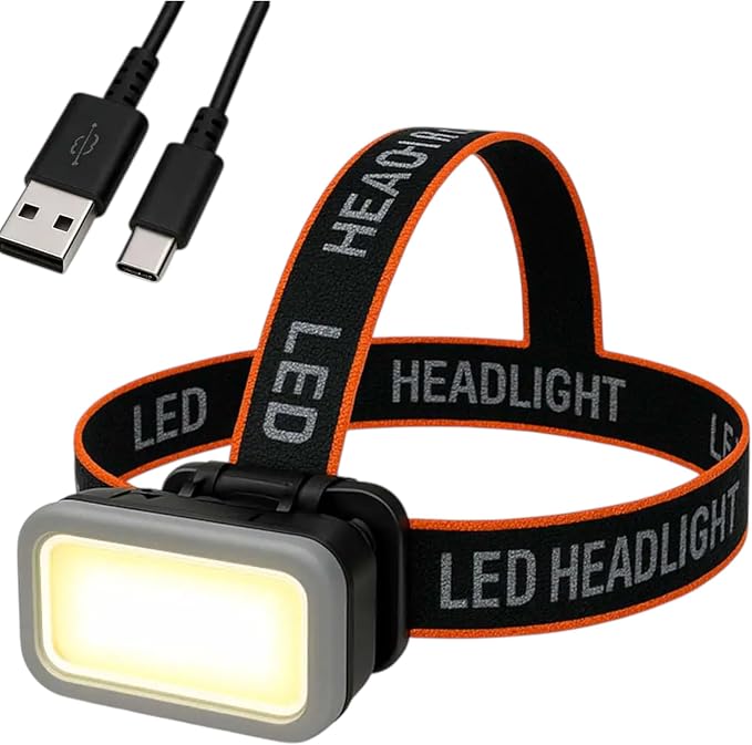Lanterna de cap, lumina alba si rosie, incarcare USB, Z-TOOLS / ZTS2225