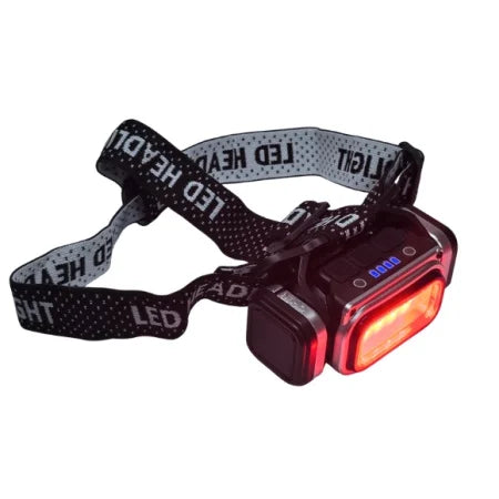 Lanterna de cap, cu senzor, lumina alba si rosie, incarcare USB, Z-TOOLS / ZTS2226
