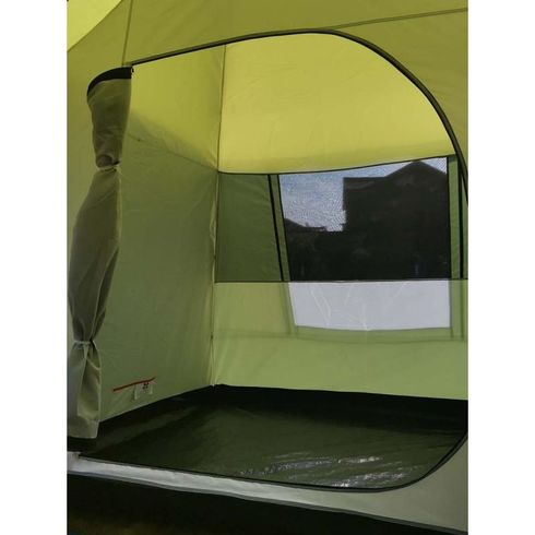 Cort camping 4 persoane MirCamping, impermeabil, 2 camere, verde Z-TOOLS / ZTS2259