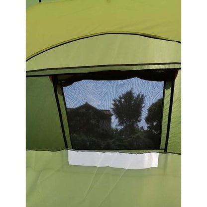 Cort camping 4 persoane MirCamping, impermeabil, 2 camere, verde Z-TOOLS / ZTS2259