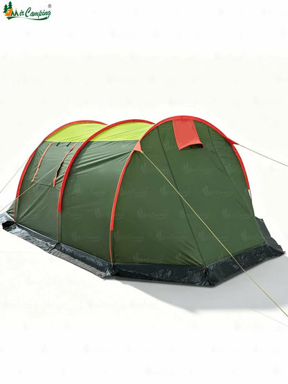 Cort camping 3 persoane MirCamping, impermeabil, 2 camere, verde Z-TOOLS / ZTS2261