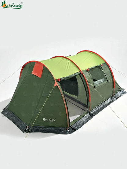 Cort camping 3 persoane MirCamping, impermeabil, 2 camere, verde Z-TOOLS / ZTS2261