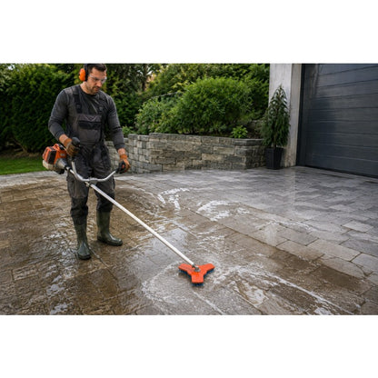 Perie pentru spalat pavaje, pentru motocoasa Z-TOOLS / ZTS2273