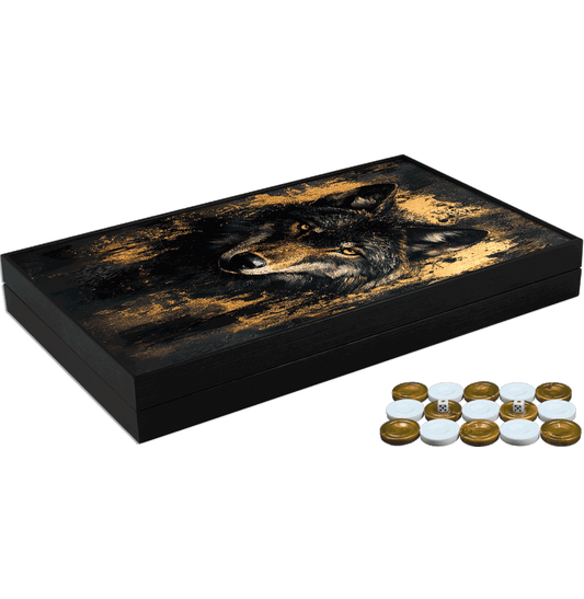 Joc de table din lemn lacuit, Trandy 58x48cm, WOLF KURT, Z-TOOLS / ZTS5482-11