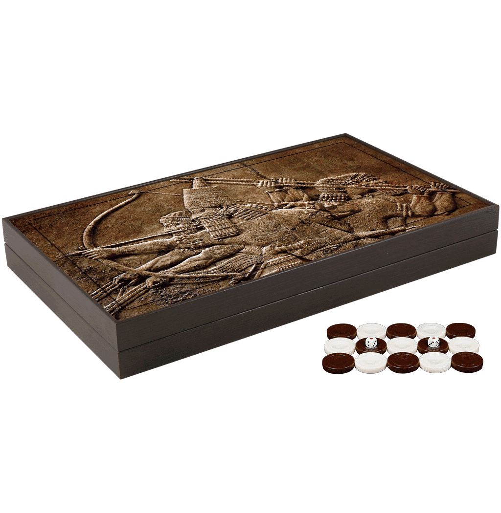 Joc de table din lemn lacuit, Trandy 58x48cm, ASHUR BANIPAL, Z-TOOLS / ZTS5482-6