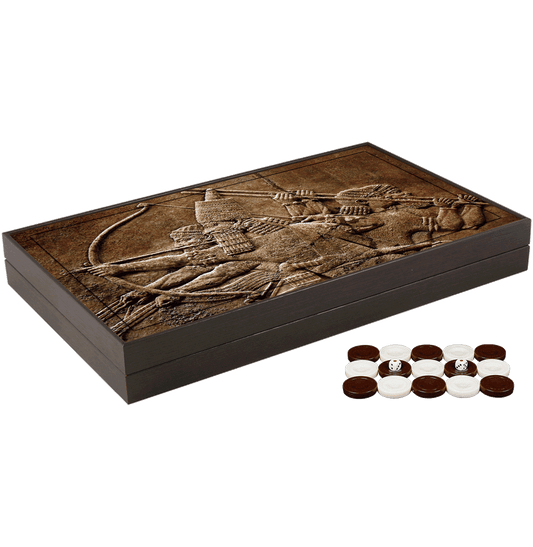 Joc de table din lemn lacuit, Trandy 58x48cm, ASHUR BANIPAL, Z-TOOLS / ZTS5482-6