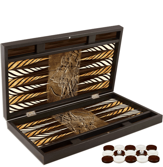 Joc de table din lemn lacuit, Trandy 58x48cm, ASHUR BANIPAL, Z-TOOLS / ZTS5482-6