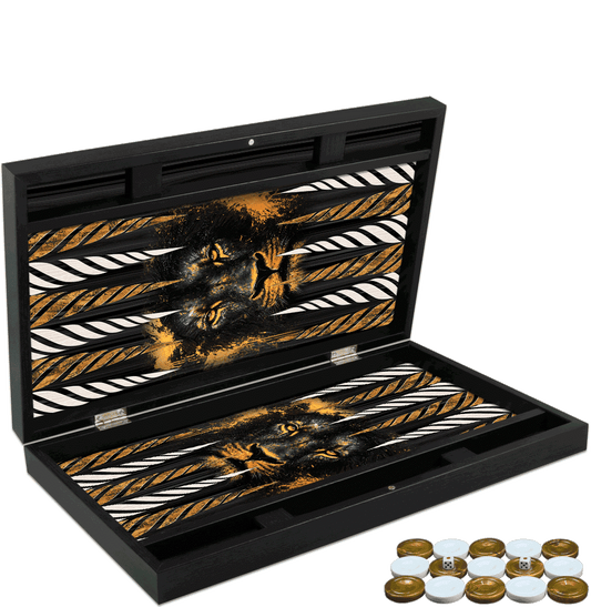 Joc de table din lemn lacuit, Trandy 58x48cm,  WOLF ASLAN, Z-TOOLS / ZTS5482-8